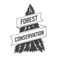 forest conservation ribbon design