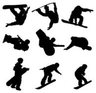 Snowboarding sick tricks