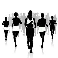 Jogging in the city