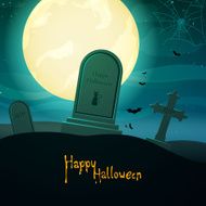 Vector Scary Halloween Design N12