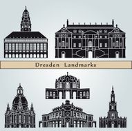 Dresden landmarks and monuments