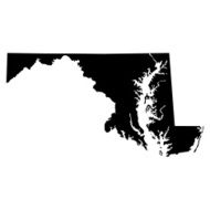 Map of the U S state Maryland N2