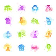 Stains Icons - Eco Friendly