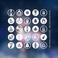 Christmas icons set N177