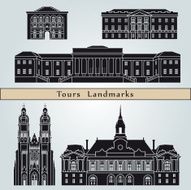 Tours landmarks and monuments
