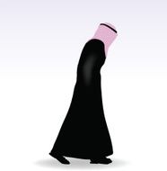 man in middle east style clothing dress N5