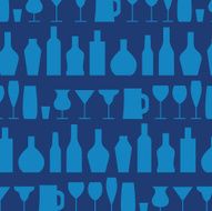 Alcohol Bottles and Glasses