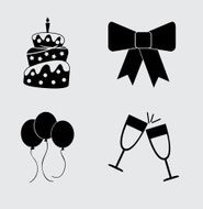 birthday icons N12