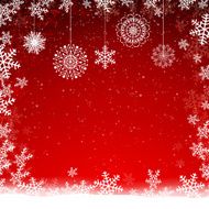 vector christmas background with snowflakes N2