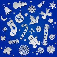 christmas background N348