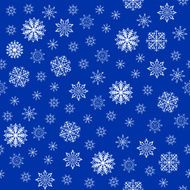 Seamless background with snowflakes N6