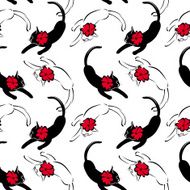 pattern with cats N6