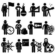 People Career Occupation Pictogram N2