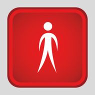 Human silhouette design N24