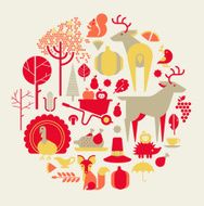 Thanksgiving silhouettes