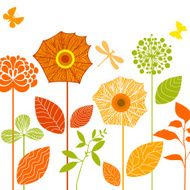 Autumn flowers
