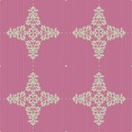 Vector seamless pattern in Victorian style N28