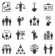 Management and Human Resource Icons N8