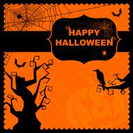 Happy Halloween greeting card N18