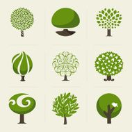Tree design elements N2