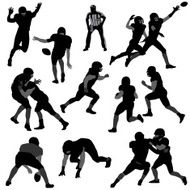 Football players in action N4
