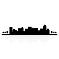 Building silhouettes N42