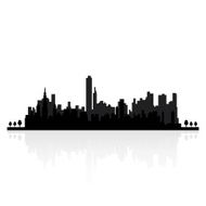 Building silhouettes N43