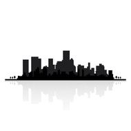 Building silhouettes N45