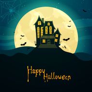 Vector Scary Halloween Design N15