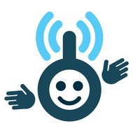 Free internet global future icon logo
