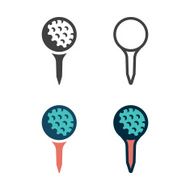 Golf Tee Icon