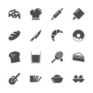 Bakery Icons - Gray Series N2