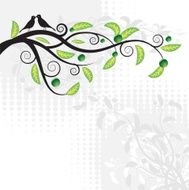 abstract floral background N147
