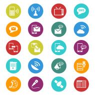 Communication icon set N25