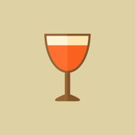 Wine Food Flat Icon