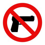 No Gun Sign N6