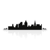 Building silhouettes N46