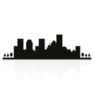 Building silhouettes N47