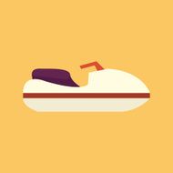 Boat Transportation Flat Icon N3