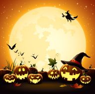Happy Halloween Night - Big Moon
