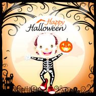Halloween crossbones costume N2