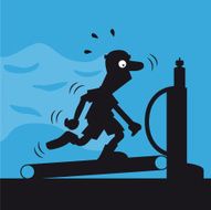 Treadmill jogging