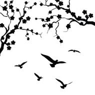 Tree and bird N3