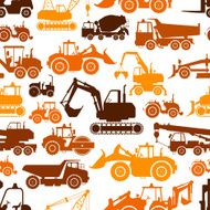 Construction Machines Pattern
