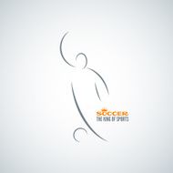 soccer symbol design background N2