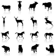 Animals Silhouette Collection N2