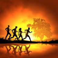 Running people N10