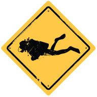 Diving Sign