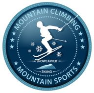 skiing label