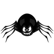 Funny freaky spider
